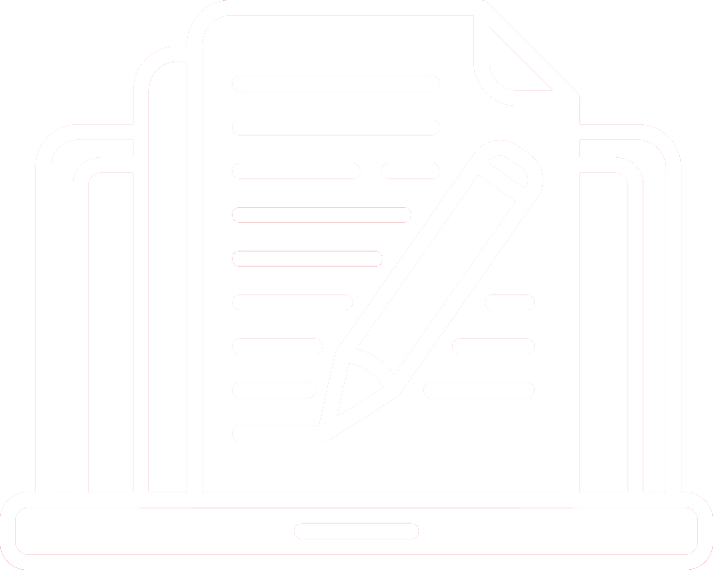 Document infront of Laptop with Pencil